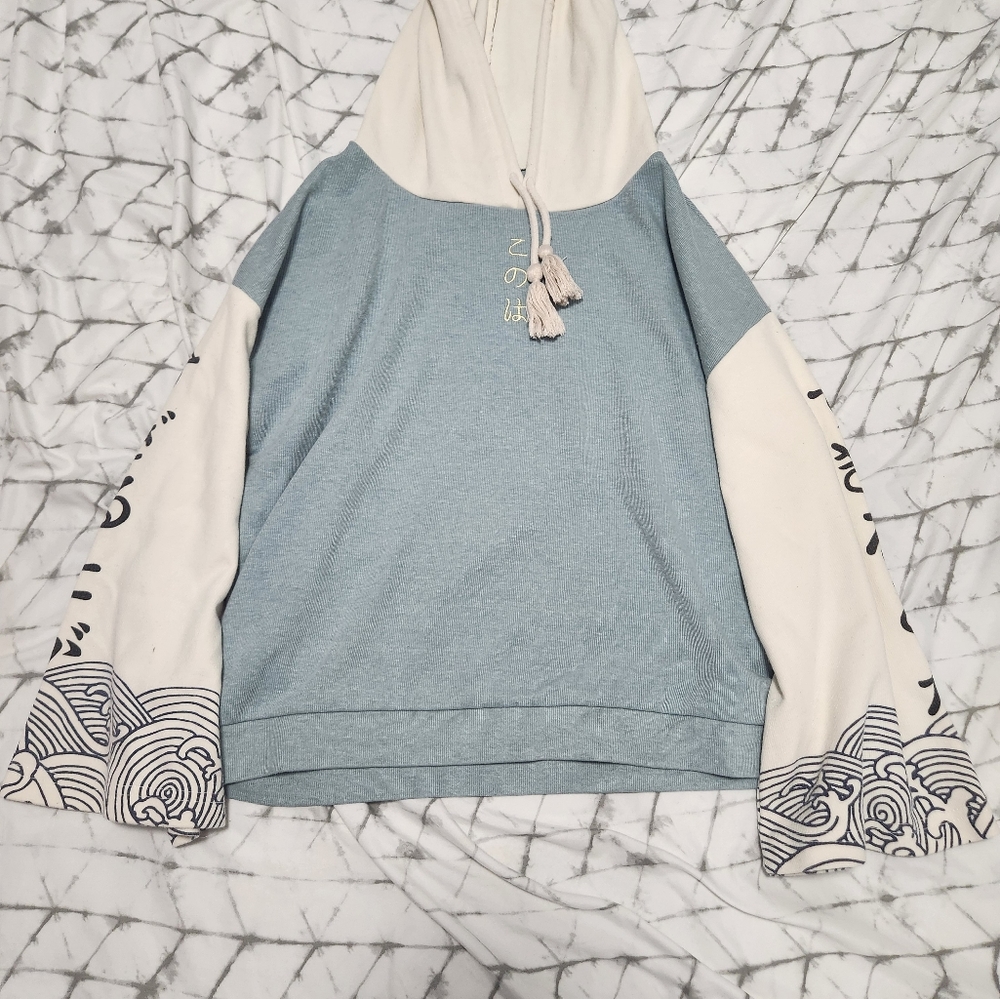 Japanese styles croptop hoodie